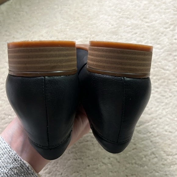 Clark’s Juliet Palm Flats Slip-On Shoes Black 9.5M - Picture 8 of 10